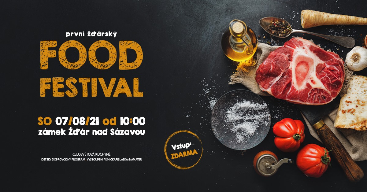 1. žďárský FOOD FESTIVAL - ZRUŠENO!